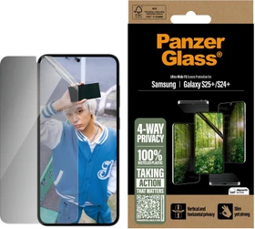 PanzerGlass Eco Matrix 4-way Privacy Screen Protector Ultra-Wide Fit für Samsung Galaxy S25+