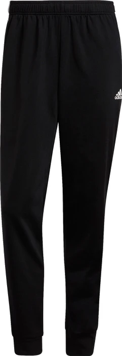 adidas Primegreen Essentials Warm-Up Tapered 3-Streifen Trainingshose lang schwarz/weiß (Herren)