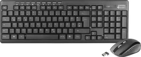 GeneralKeys Funktastatur mit Maus-Set schwarz, USB, DE