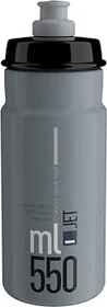 Elite Jet Trinkflasche 550ml grey/black logo