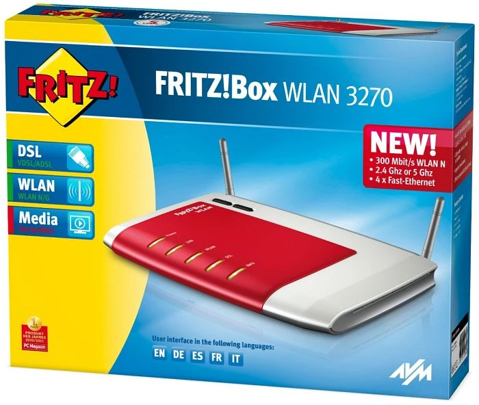 FRITZ! FRITZ!Box 3270, International