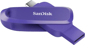 SanDisk Phone Drive for Android 32GB Purple Opulence, USB-A + USB-C, USB 3.2 Gen 1×1