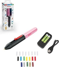Bosch DIY Gluey cupcake pink Akku-Heißklebestift inkl. Akku 2.1Ah