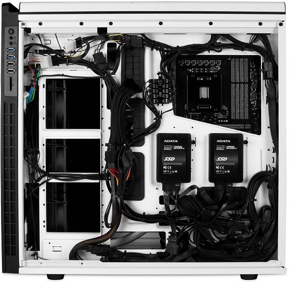 NZXT H630 weiß, schallgedämmt