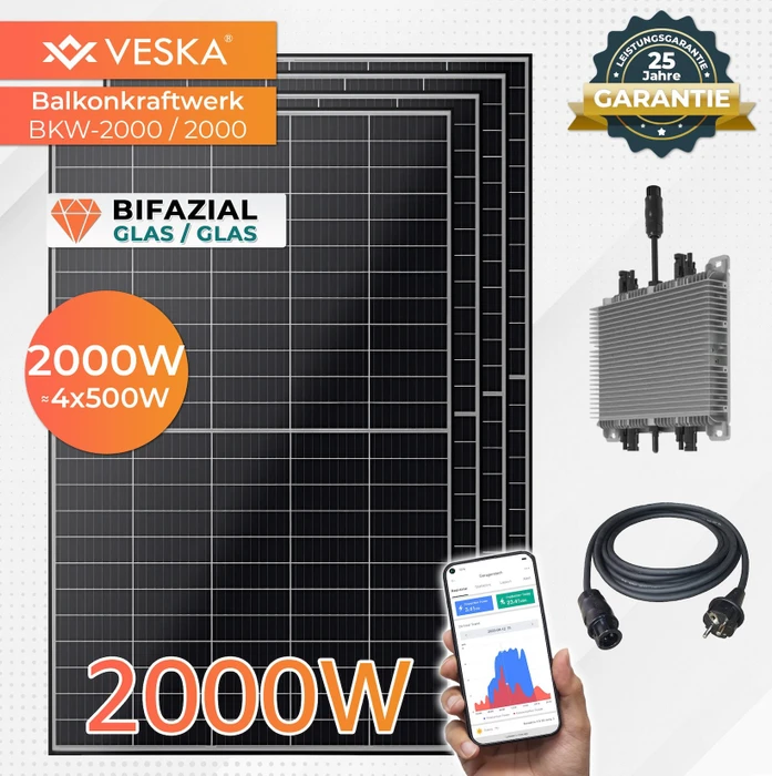 Veska BKW-1840/2000, 2kW, 1.84kWp