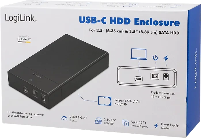 LogiLink UA0460, USB-C 3.0