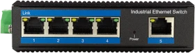 LogiLink NS200 Industrial Railmount Gigabit Switch, 5x RJ-45 (NS202)