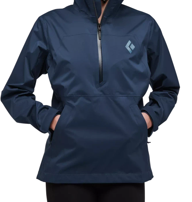 Black Diamond StormLine Stretch Rain Shell Anorak indigo (Damen)