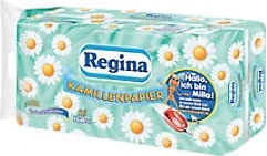 Regina Kamillenpapier Toilettenpapier 3-lagig weiß, 16 Rollen