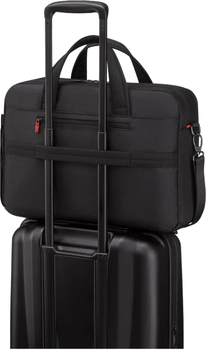 Wenger Meteor Brief 16-17" Laptop-Aktentasche, schwarz