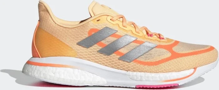 adidas Supernova+ acid orange/silver metallic/screaming pink (Damen)