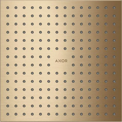 Hansgrohe Axor ShowerSolutions Kopfbrause 250/250 1jet brushed bronze