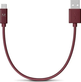 Fresh 'n Rebel USB-A to USB-C Cable 0.2m Ruby Red