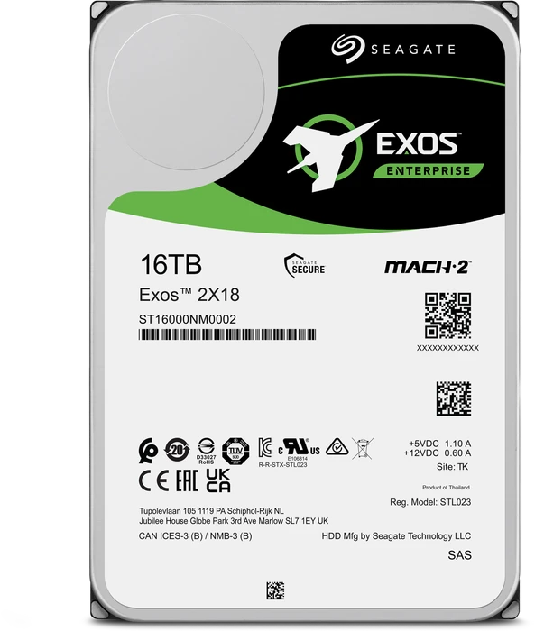 Seagate Exos X - 2X18 HDD SAS