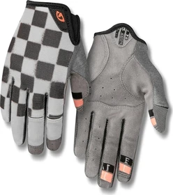 Giro La DND Fahrradhandschuhe checkered peach