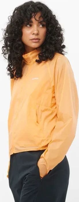 Salomon SHAKEout Fly Laufjacke warm apricot (Damen)