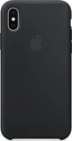 Apple Silikon Case für iPhone X schwarz