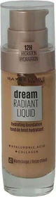 Maybelline Dream Radiant Liquid Foundation 41 warm beige, 30ml