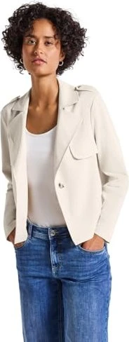Street One Kurzer Trenchcoat Jacke smooth sand beige (Damen)