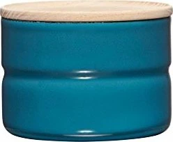 Riess Vorratsdose mit Eschenholzdeckel 270ml blue