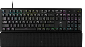 Corsair Gaming K70 CORE, schwarz, mit Handballenauflage, MLX RED, USB, US (CH-910981E-NA)