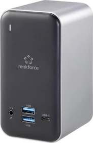 Renkforce 15-in-1 Notebook Dockingstation, 2x USB-C 3.0 [Buchse] (RF-4499452)