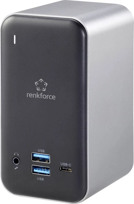 Renkforce 15-in-1 Notebook Dockingstation, 2x USB-C 3.0 [Buchse]
