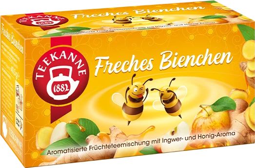 Teekanne Freches Bienchen Tee Beutel, 18 Stück