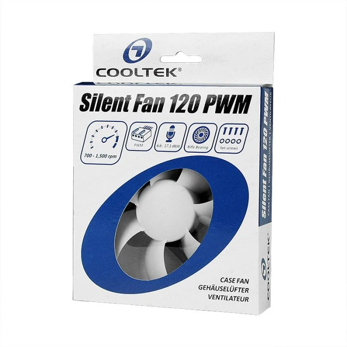 Cooltek Silent Fan 120 PWM, 120mm