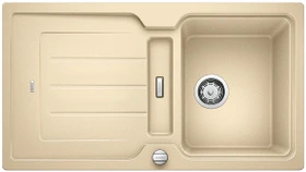 Blanco Classic Neo 5 S Einbau Becken reversibel mit Ablauffernbedienung champagner