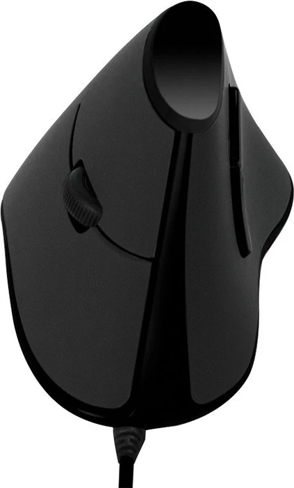 LogiLink Ergonomic Vertical Mouse, schwarz, USB