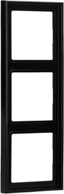 Jung Serie LS 990 Rahmen 3-fach, schwarz