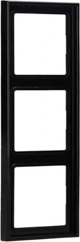 Jung Serie LS 990 Rahmen 3-fach, schwarz