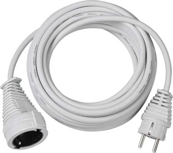 Brennenstuhl Verlängerungskabel IP44 weiß H05VV-F 3G1.5, 5m