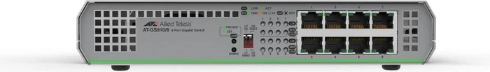 Allied Telesis CentreCOM GS910 Desktop Gigabit Switch, 8x RJ-45
