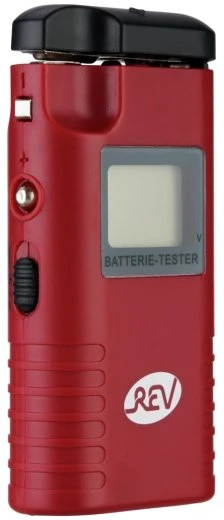REV Ritter LCD Batterietester rot