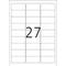 Herma Folienetiketten, 63.5x29.6mm, wetterfest, gelb, matt, 25 Blatt (675 Etiketten) Vorschaubild