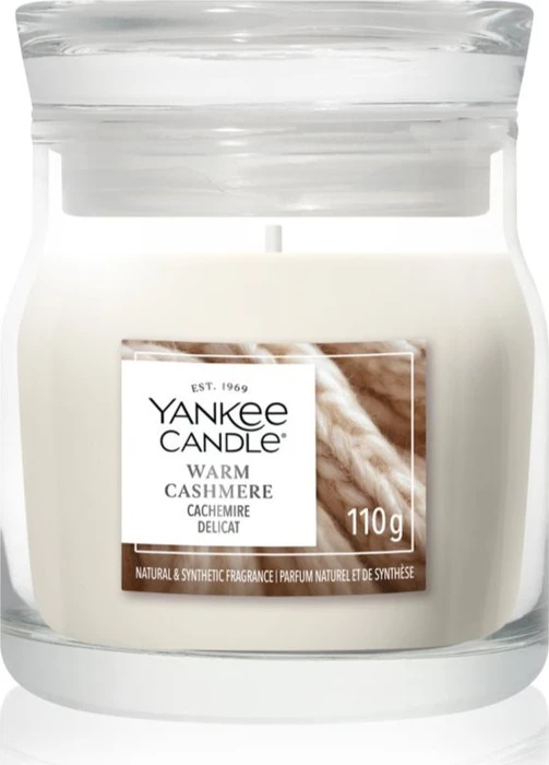 Yankee Candle Warm Cashmere Duftkerze, 110g