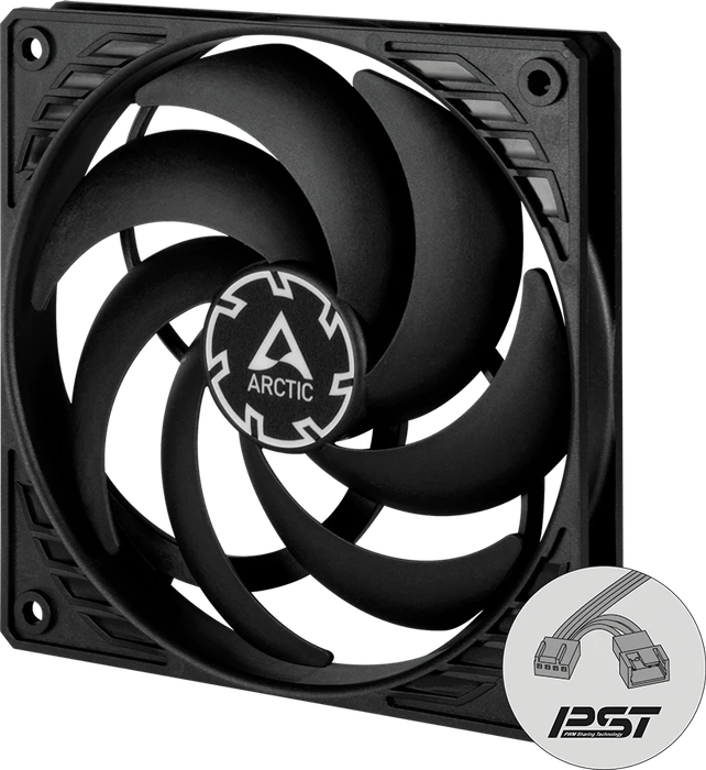 ARCTIC P12 Slim PWM PST, 120mm, 3er-Pack