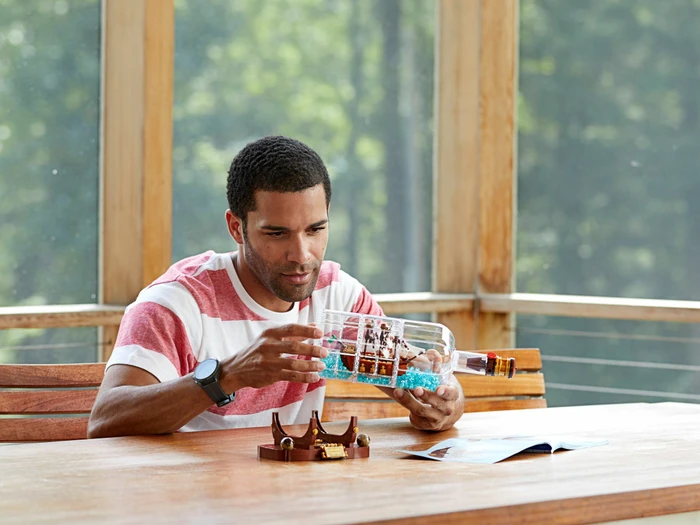 LEGO Ideas - Schiff in der Flasche