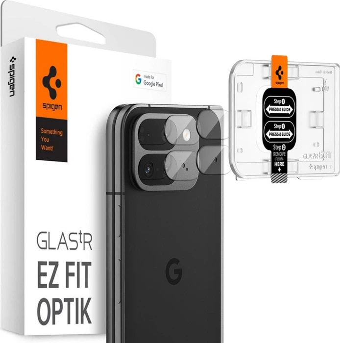 Spigen GLAS.tR EZ Fit Optik Lens Protector für Google Pixel 9 Pro Fold crystal clear