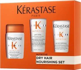 Kérastase Nutritive Shampoo 80ml + Conditioner 75ml + Hitzeschutz 50ml Geschenkset