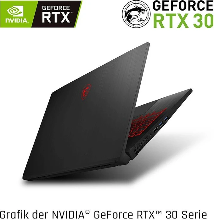 MSI GF65 Thin 10UE-052XPL, Core i5-10200H, 8GB RAM, 512GB SSD, GeForce RTX 3060, PL