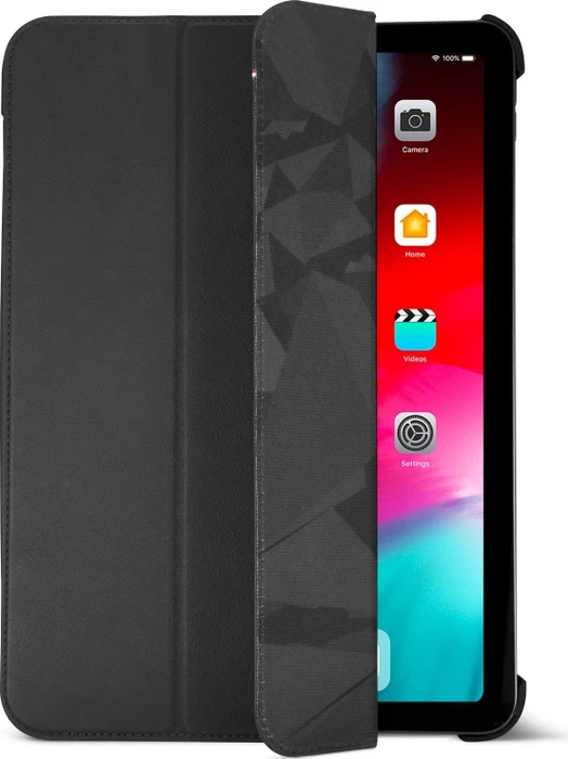 Decoded Leder Slim Cover für iPad 10.9" 2022, schwarz