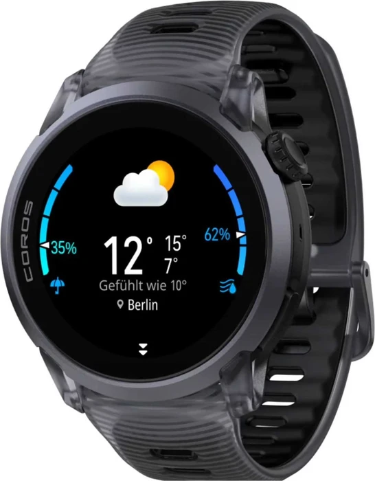 COROS PACE 4 GPS-Sportuhr - Crystal Black (Aluminium, Silikon-Armband) Image