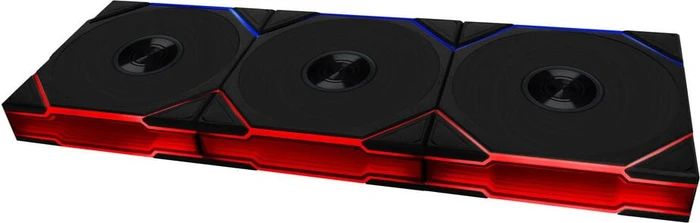 Lian Li Uni Fan TL Wireless 120 RGB, schwarz, LED-Steuerung, 120mm, 3er-Pack