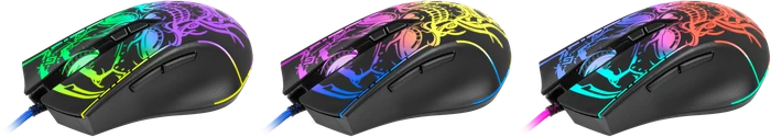Defender Bulletstorm GM-928 RGB Gaming Mouse schwarz, USB