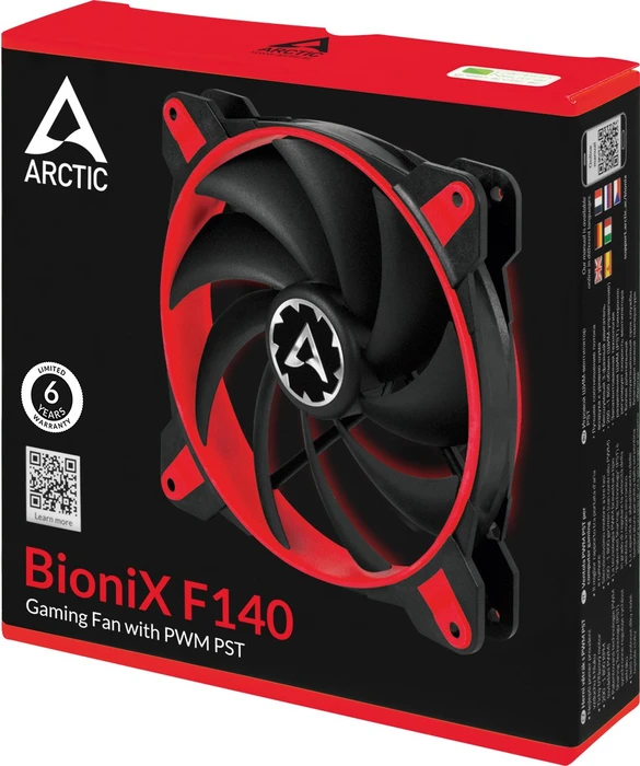 ARCTIC BioniX F140 PWM PST rot, 140mm