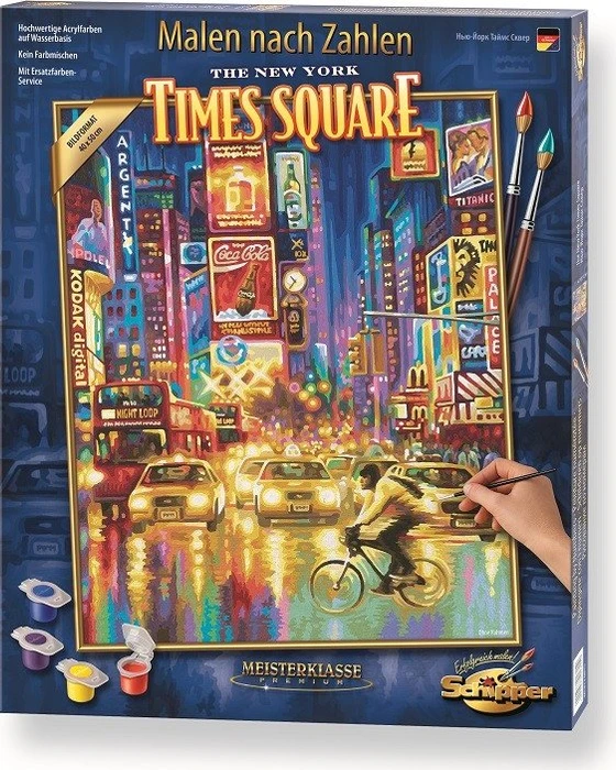 Schipper Arts & Crafts Malen nach Zahlen New York City Times Square bei Nacht