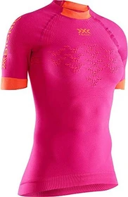 X-Bionic The Trick 4.0 Laufshirt kurzarm trick pink/kurkuma orange (Damen)